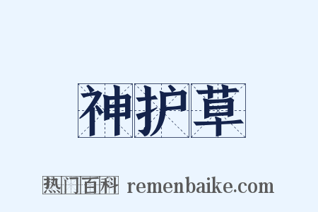 神护草是什么意思的图片